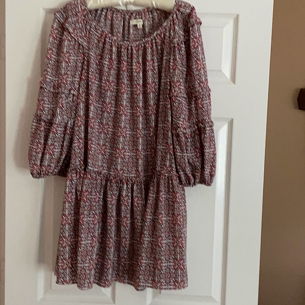 Boho style mini dress